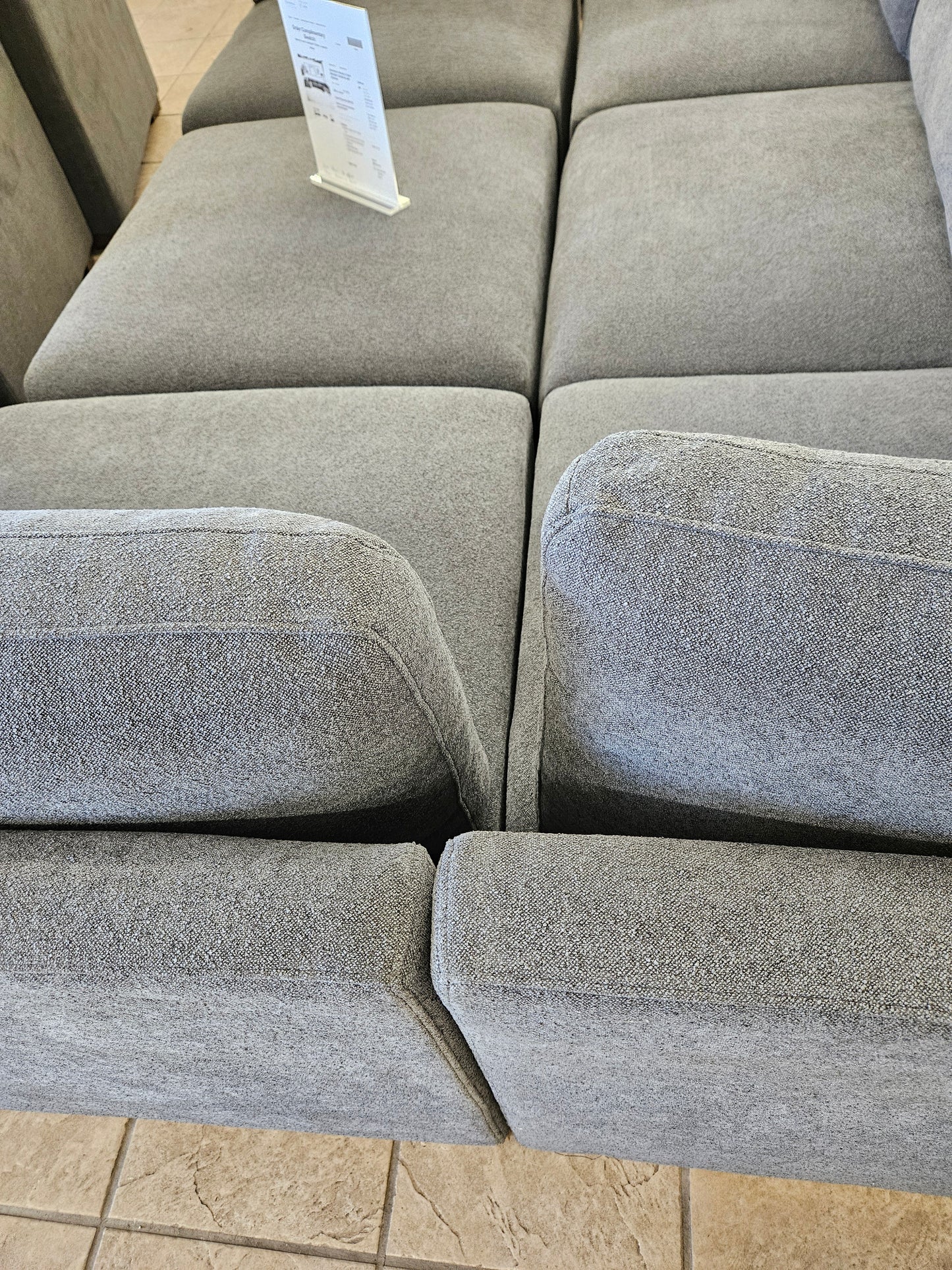 Henredon Dark Gray Sectional